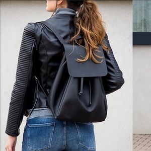 Like new Zara Faux Leather Backpack